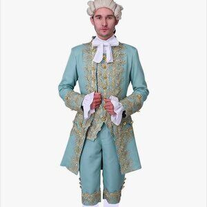 Men's large 18th century suit